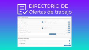 Directorio de ofertas de trabajo - Jet Engine FORMS - Frontend Submission (1 hora)