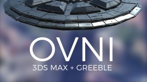 Modelado básico de un OVNI en 3ds Max - Inset, Extrude, Bevel y Greeble