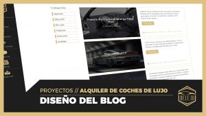 Diseño de blog COMPLETO - Archive, Single, Filtros y Menú de categorías