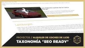Taxonomía de MARCA preparada para hacer SEO
