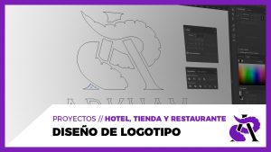 DISEÑO DE LOGOTIPO // ARKHAM - Hotel, tienda y restaurante