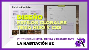 Diseño de SINGLE con estilos globales de Elementor + CSS y TEMA HIJO