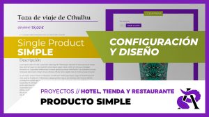 Producto SIMPLE de WooCommerce - Configuración y diseño