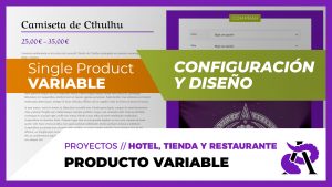 Producto VARIABLE de WooCommerce - Configuración y diseño