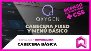 Cabecera y menú básico + repaso de propiedades CSS