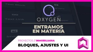 OXYGEN - Bloques, ajustes, estilos globales e interfaz