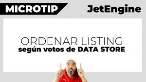 Cómo ordenar un listing por el número de votos o likes de DATA STORES