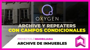 ARCHIVE en Oxygen + Campos con visibilidad condicional