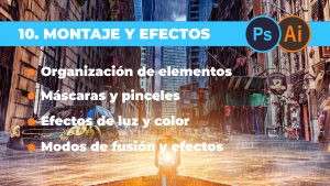 Montajes, efectos y composiciones complejas