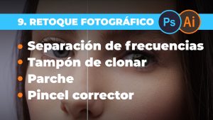 Retoque fotográfico - Separación de frecuencias y herramientas de retoque