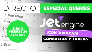 DIRECTO - Especial queries y tablas de JetEngine | EJEMPLO con Resultados deportivos | ¡CON JUANCAR!