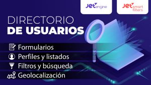ELEMENTOR | DIRECTORIO de Usuarios | Con listados, filtros, geolocalización, campos y más | JetEngine y JetSmartFilters