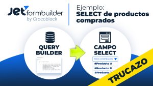 Formulario con valores del QUERY BUILDER | JetFormBuilder + JetEngine Query Builder
