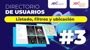 LISTADO de perfiles, FILTROS y mapa con la UBICACIÓN por cercanía (geolocalización) | Directorio de usuarios
