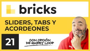 Sliders, tabs y acordeones | Curso de Bricks