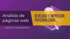 Revelado e impresión de productos personalizados | Análisis Web