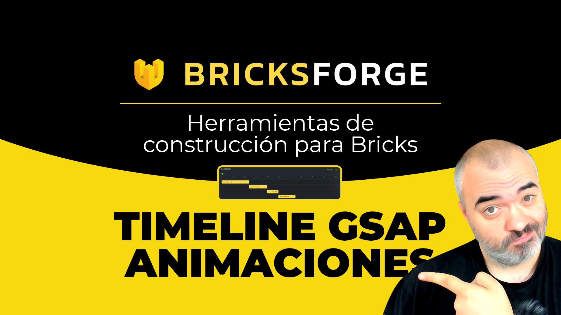 Editor de animaciones para Bricks | Bricksforge GSAP Timeline Panel ...