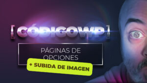 Páginas de OPCIONES | Con subida de imagen