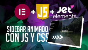 SIDEBAR ANIMADO con JS y CSS