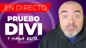 Pruebo DIVI y pasa esto... | DIRECTO