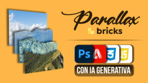 Scroll Parallax con CSS / JS / IA GENERATIVA / Bricks