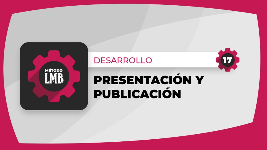 17 | Presentación y publicación de la web