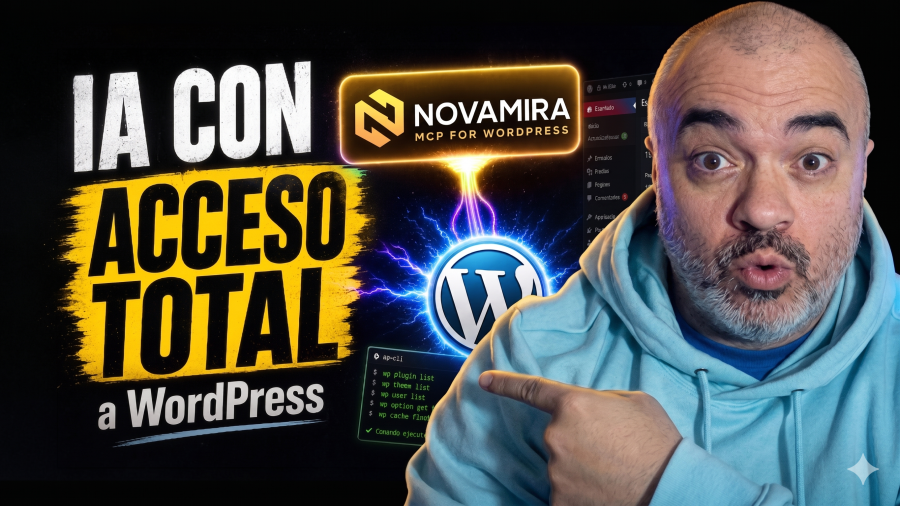Novamira - Acceso total a WordPress desde tu agente de IA con este plugin que utiliza el protocolo MCP