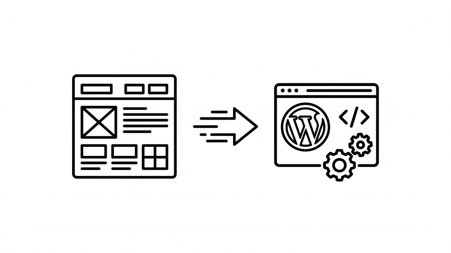 Convertimos las maquetas en el tema de WordPress